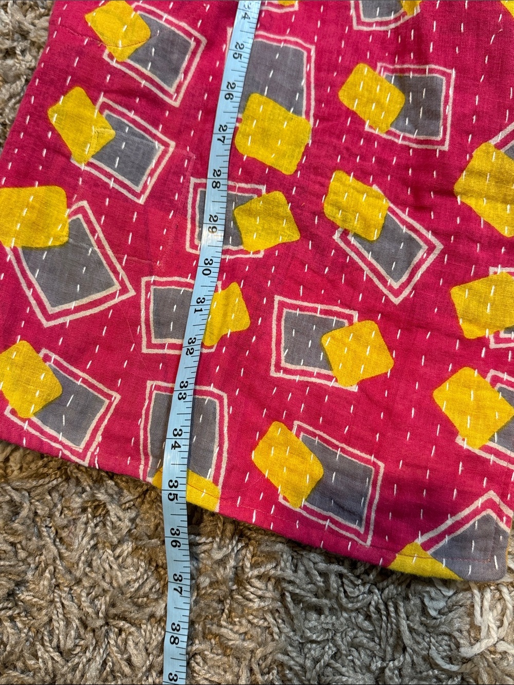NWOT Boho Kantha Patchwork Jacket size Medium - Picture 12 of 13